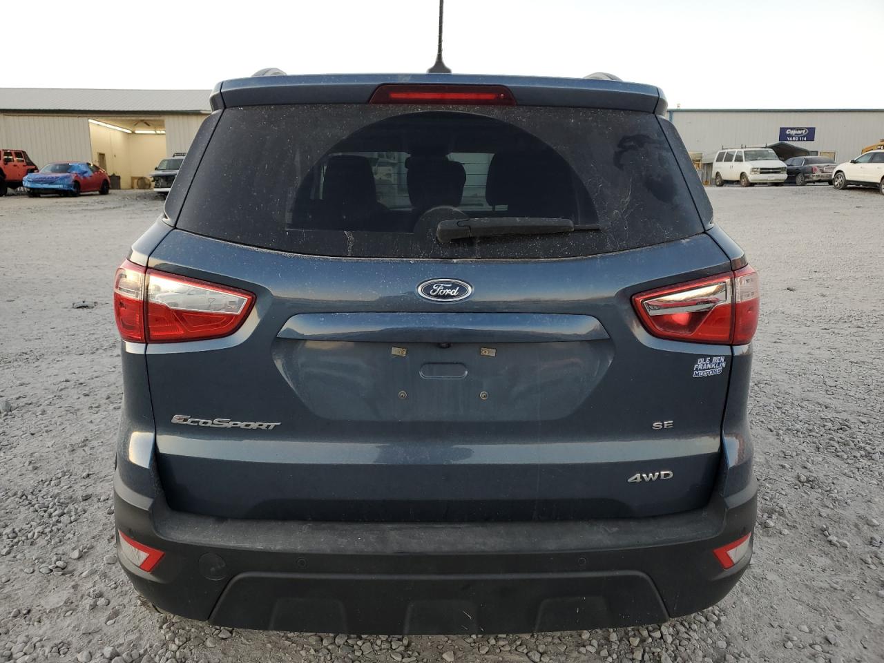 2021 Ford EcoSport VIN MAJ6S3GL4MC425172 Copart auction photo, all over / undercarriage damage thumbnail 6