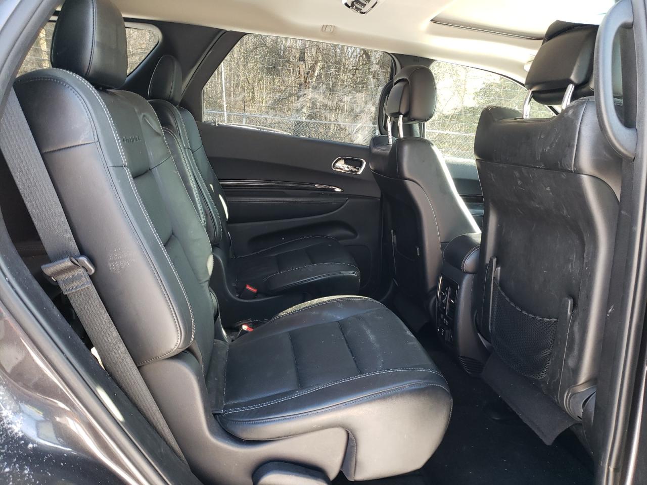 2017 Dodge Durango VIN 1C4RDJEG3HC833633 Copart auction photo, front end / side damage thumbnail 11