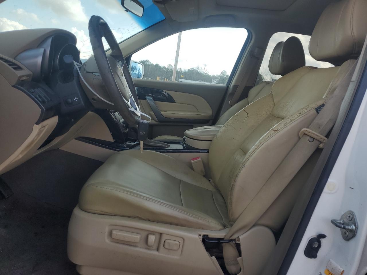 2007 Acura MDX VIN 2HNYD28367H548327 Copart auction photo, mechanical / side damage thumbnail 7