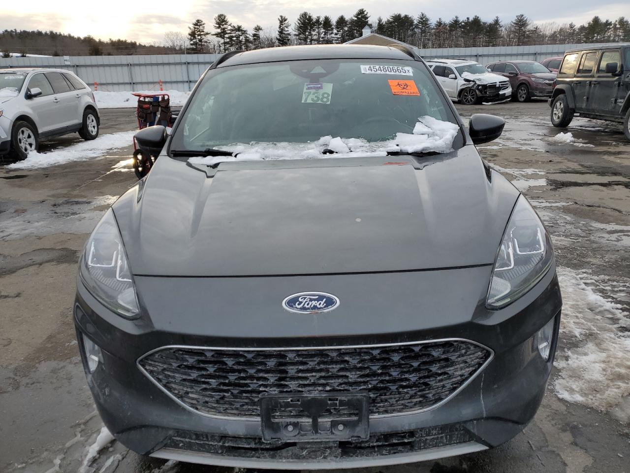2020 Ford Escape VIN 1FMCU9H62LUA19396 Copart auction photo, biohazard/chemical / stripped damage thumbnail 5