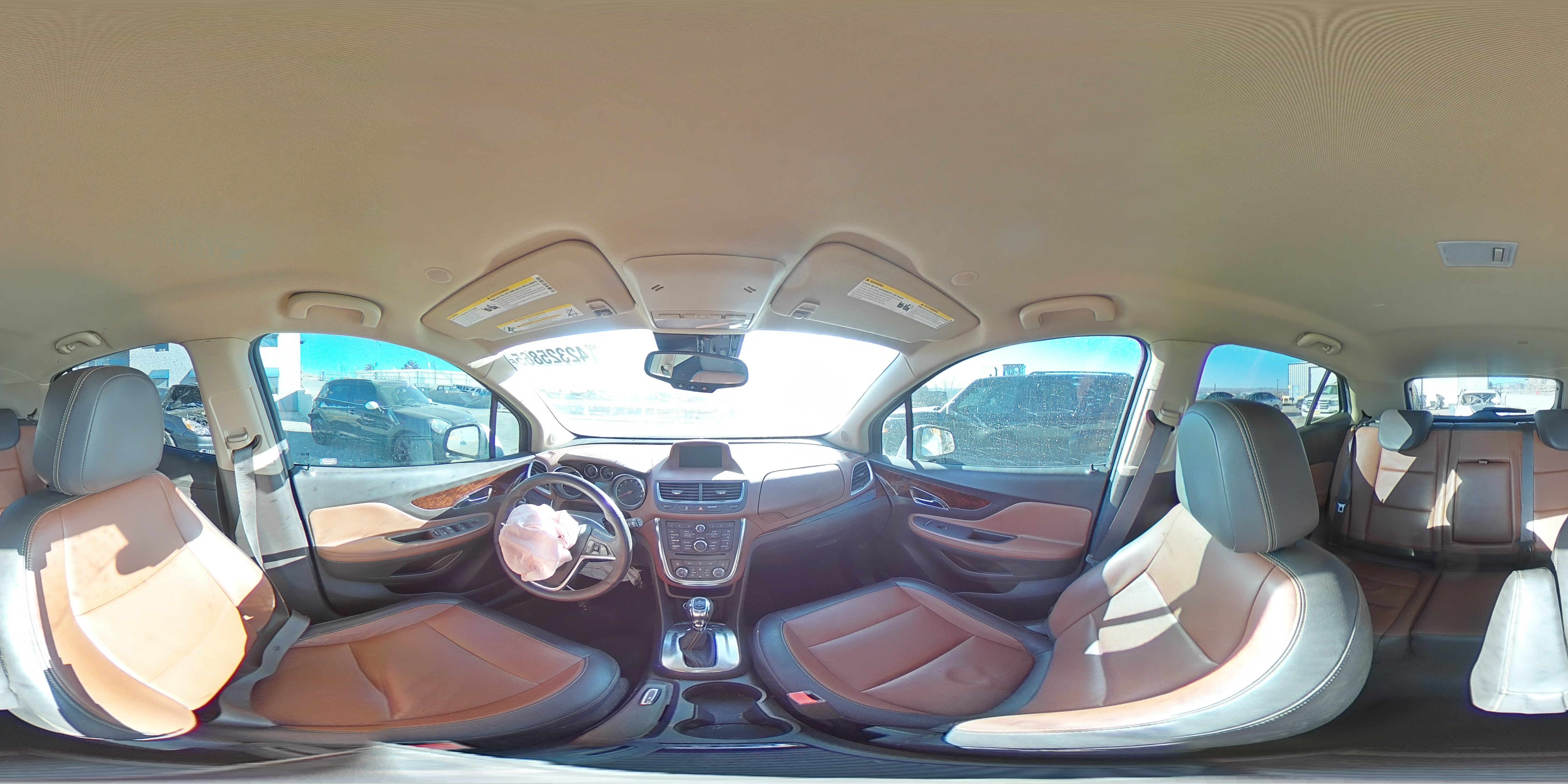 2016 Buick Encore VIN KL4CJCSB8GB670253 Copart auction photo, frame damage damage thumbnail 13