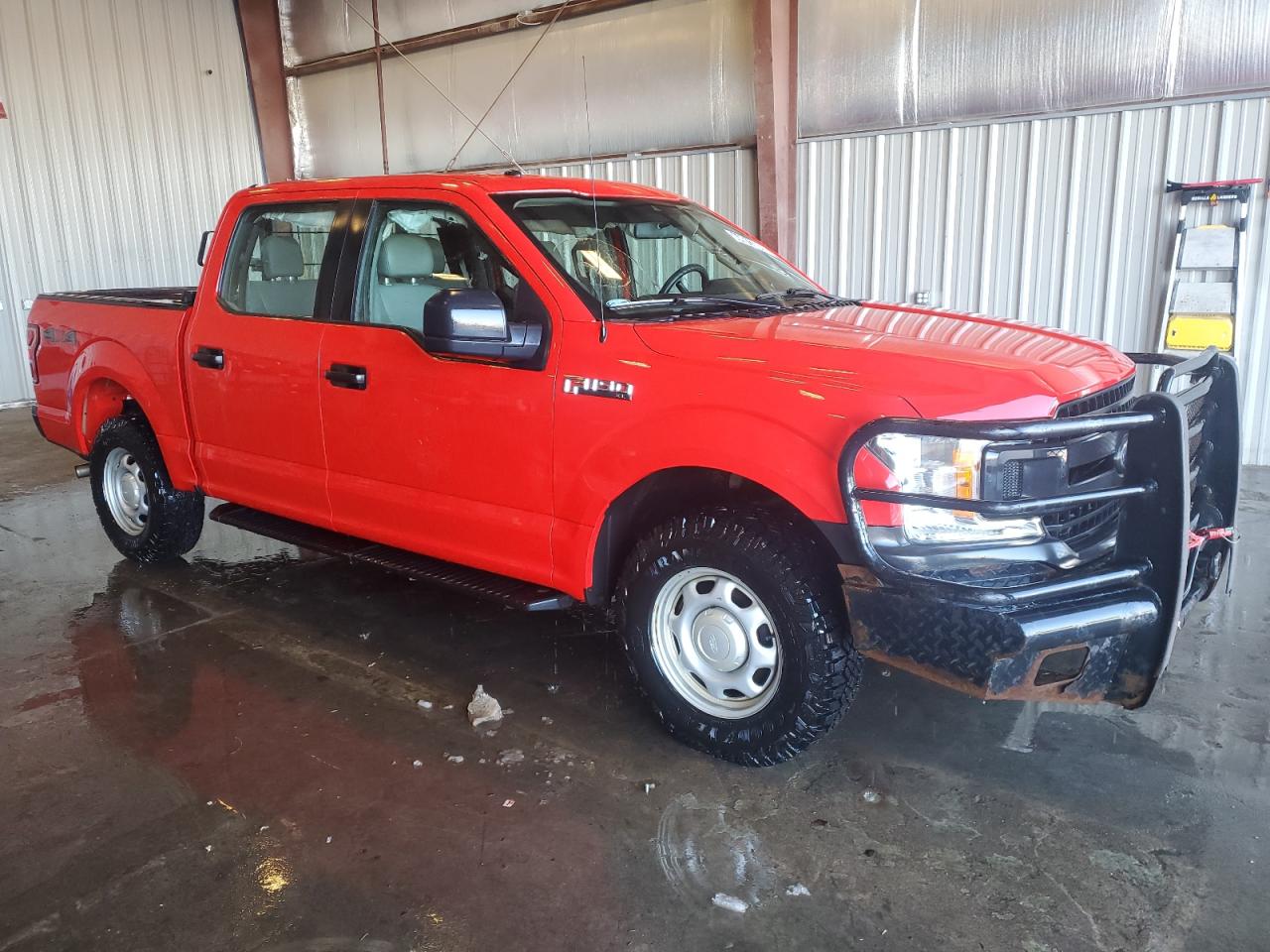 2019 Ford F-150 VIN 1FTEW1E58KKE41378 Copart auction photo, side damage thumbnail 4