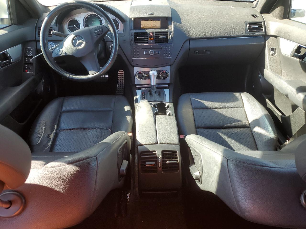 2008 Mercedes-Benz C-klasse VIN WDDGF54X08R020800 Copart auction photo, all over damage thumbnail 8