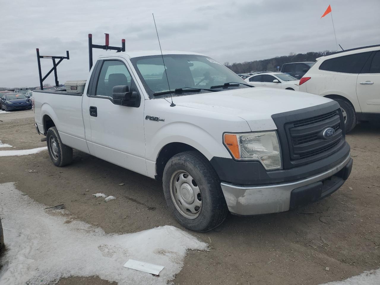 2014 Ford F-150 VIN 1FTMF1CM3EKE82222 Copart auction photo, minor dent/scratches damage thumbnail 4