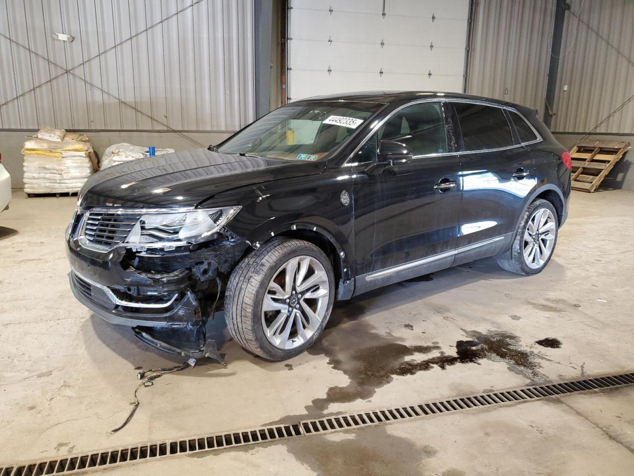2016 Lincoln MKX VIN 2LMPJ9JR4GBL75721