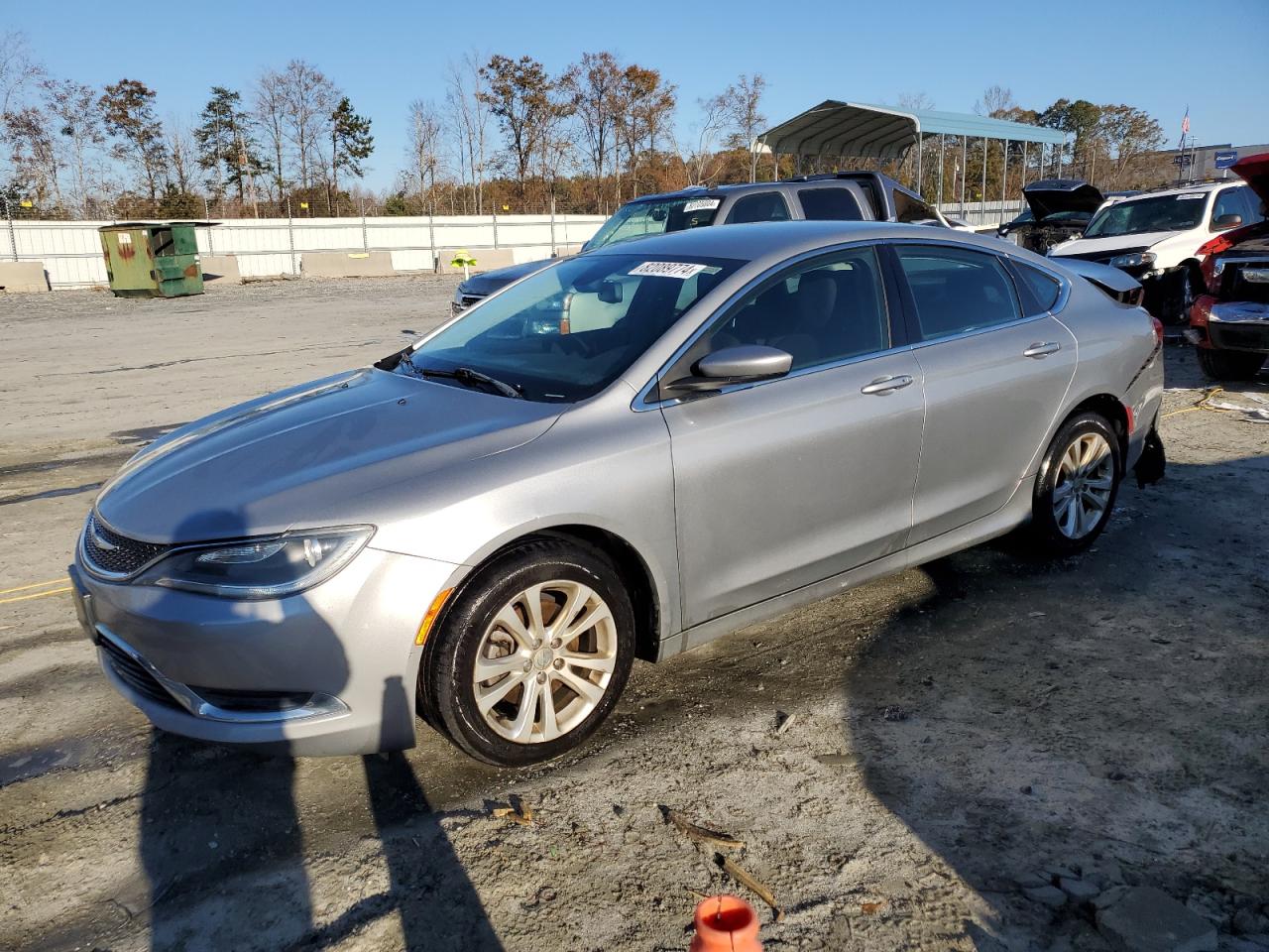 2015 Chrysler 200 VIN 1C3CCCAB2FN601075