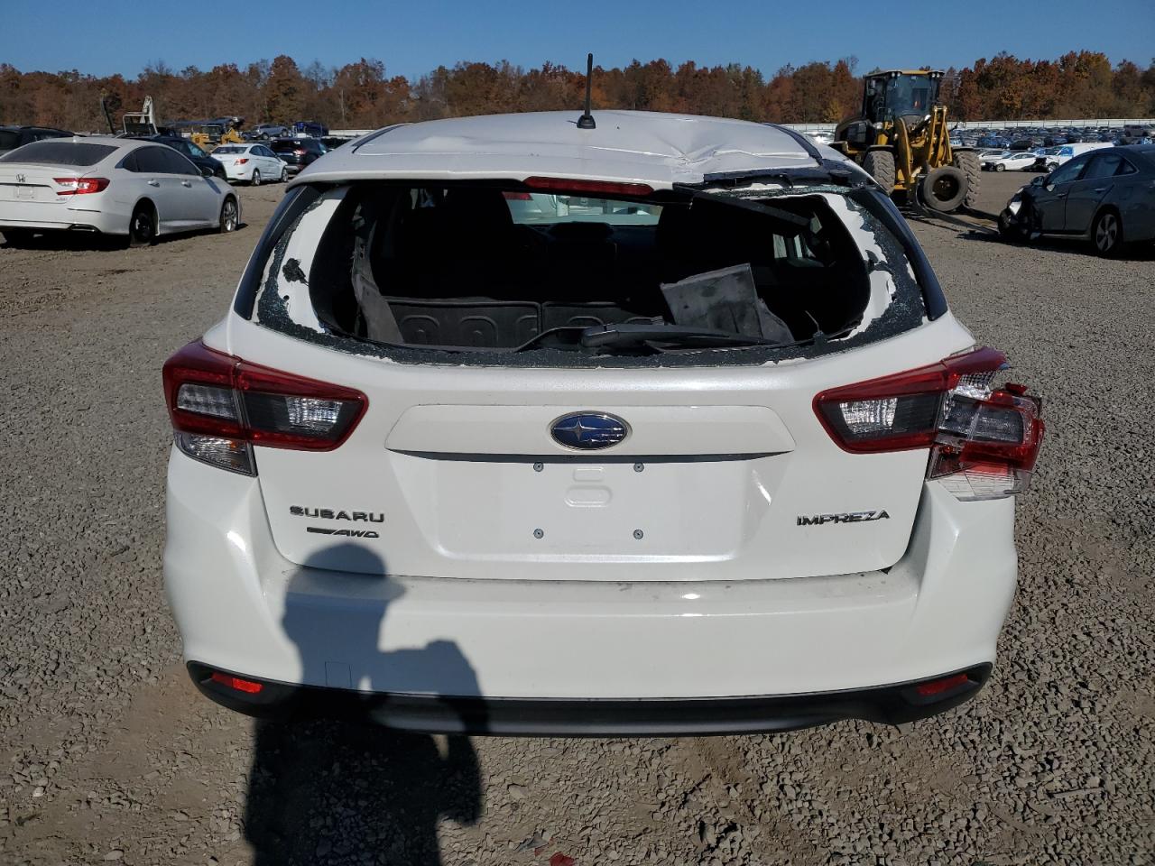 2021 Subaru Impreza VIN 4S3GTAB60M3715281 Copart auction photo, front end damage thumbnail 6