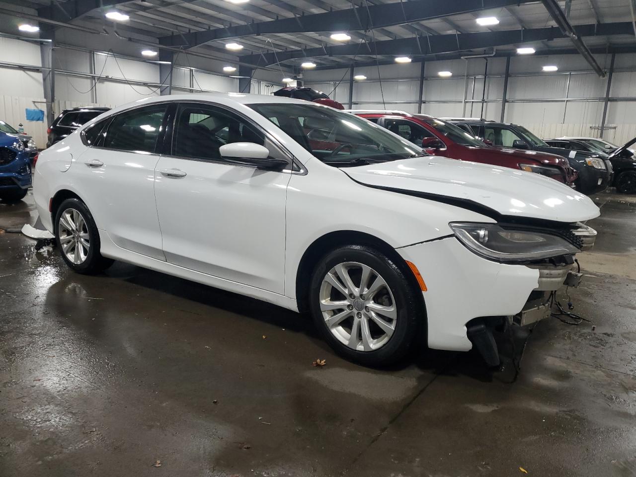 2015 Chrysler 200 VIN 1C3CCCABXFN657149 Copart auction photo, front end damage thumbnail 4