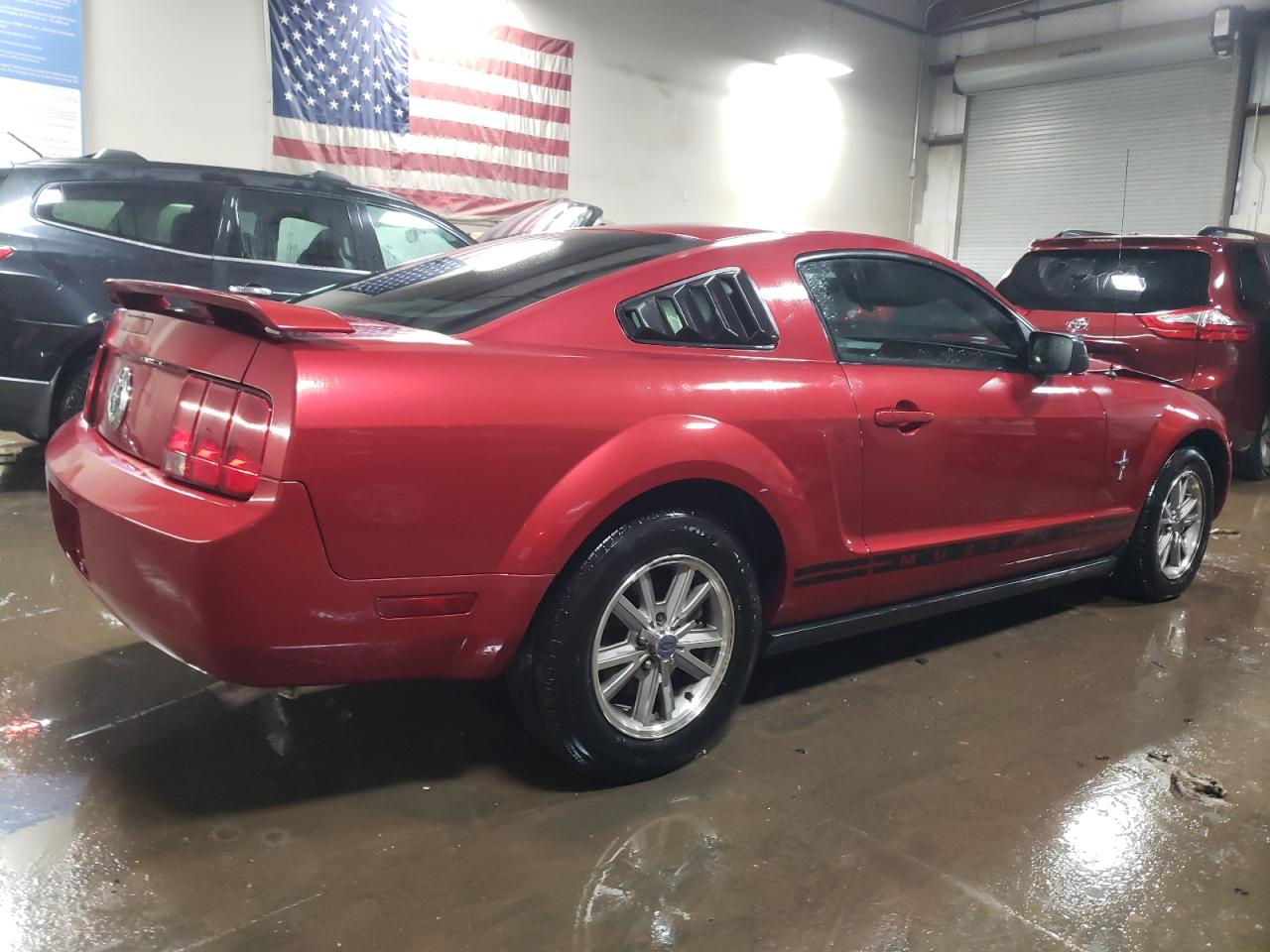 2005 Ford Mustang VIN 1ZVHT80N155230304 Copart auction photo, front end damage thumbnail 3