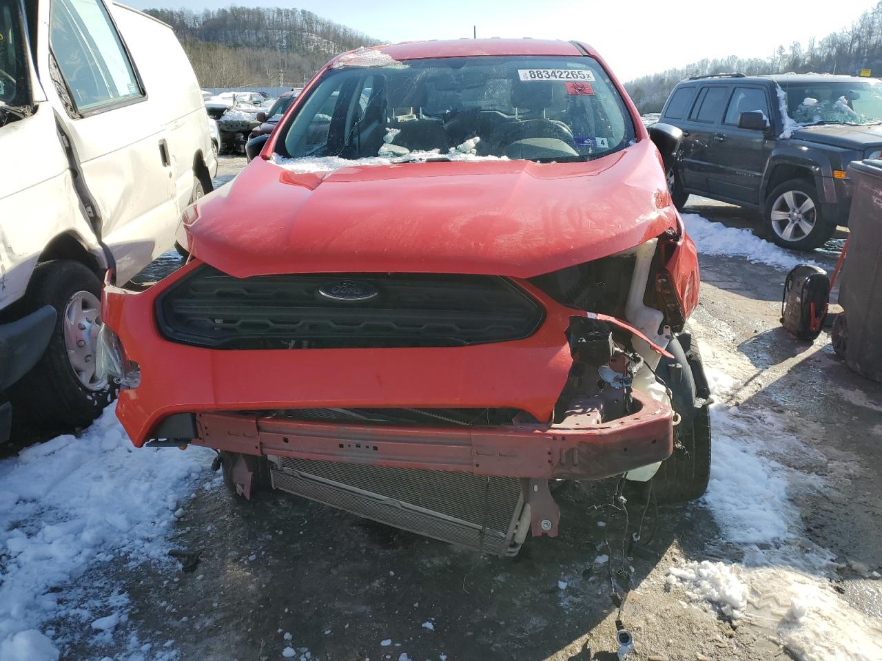 2020 Ford EcoSport VIN MAJ6S3FL6LC386360 Copart auction photo, front end damage thumbnail 5