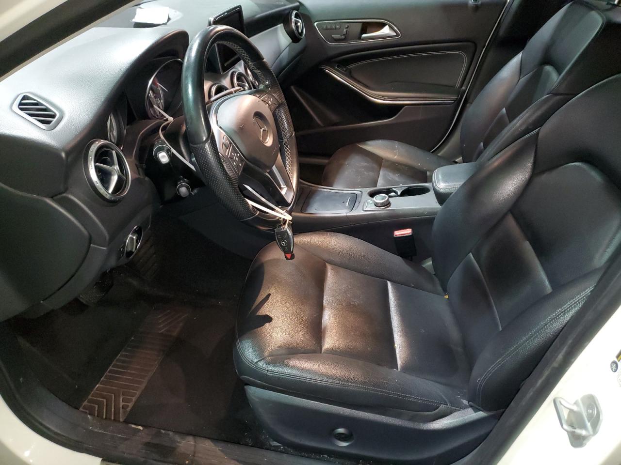 2015 Mercedes-Benz GLA-klasse VIN WDCTG4GB1FJ071454 Copart auction photo, front end / undercarriage damage thumbnail 7
