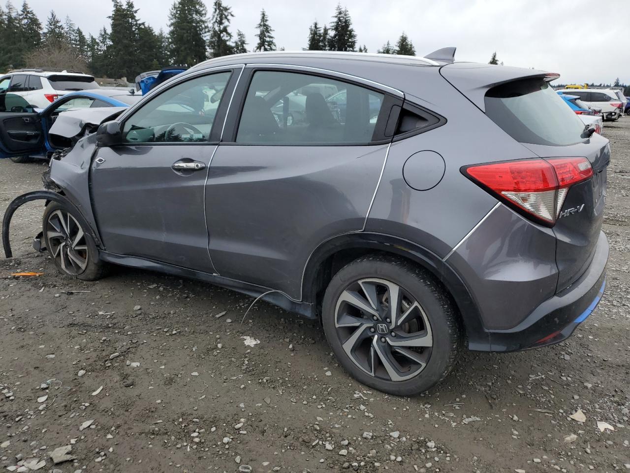 2019 Honda HR-V VIN 3CZRU6H13KG714175 Copart auction photo, front end damage thumbnail 2