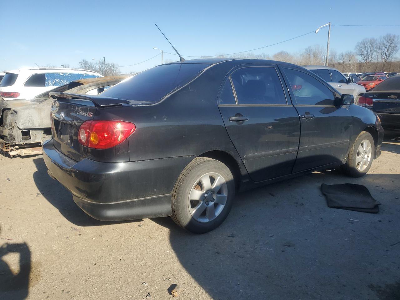 2004 Toyota Corolla VIN 2T1BR32E24C221698 Copart auction photo, mechanical damage thumbnail 3