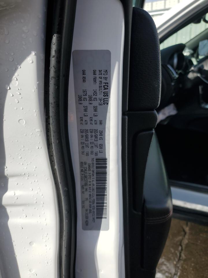 2019 Jeep Grand Cherokee VIN 1C4RJFLG6KC577066 Copart auction photo, front end / hail damage thumbnail 13