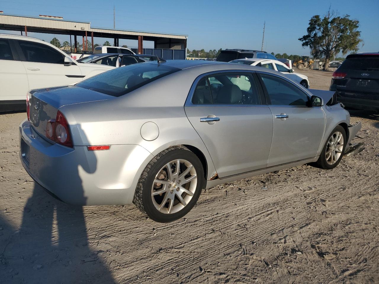 2011 Chevrolet Malibu VIN 1G1ZE5E14BF266296 Copart auction photo, front end damage thumbnail 3