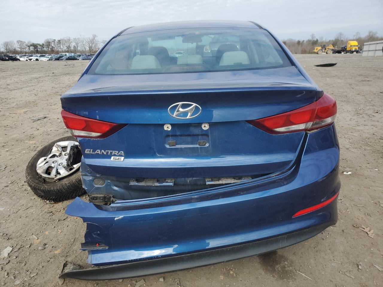2018 Hyundai Elantra VIN 5NPD74LF3JH288718 Copart auction photo, all over damage thumbnail 6