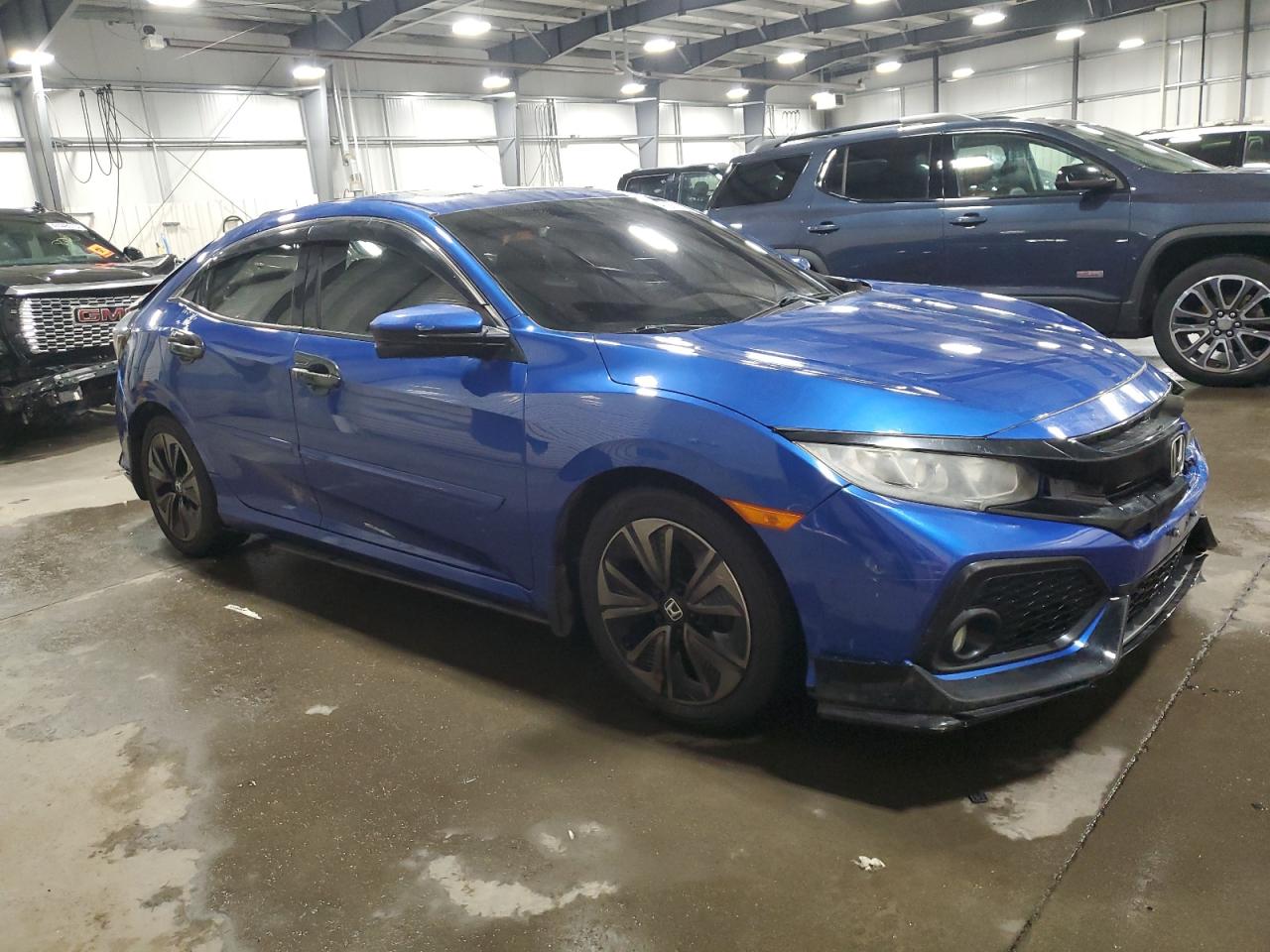 2017 Honda Civic VIN SHHFK7H50HU200434 Copart auction photo, rear end / front end damage thumbnail 4
