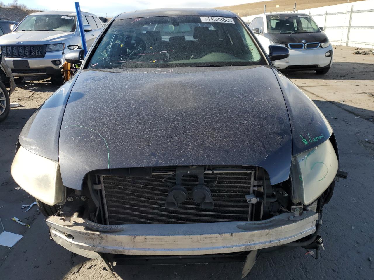 2005 Audi A6 VIN WAUDG74F75N093384 Copart auction photo, front end / rear end damage thumbnail 5