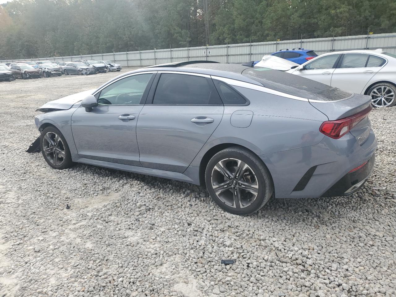 2021 KIA K5 VIN 5XXG34J2XMG027790 Copart auction photo, front end / side damage thumbnail 2
