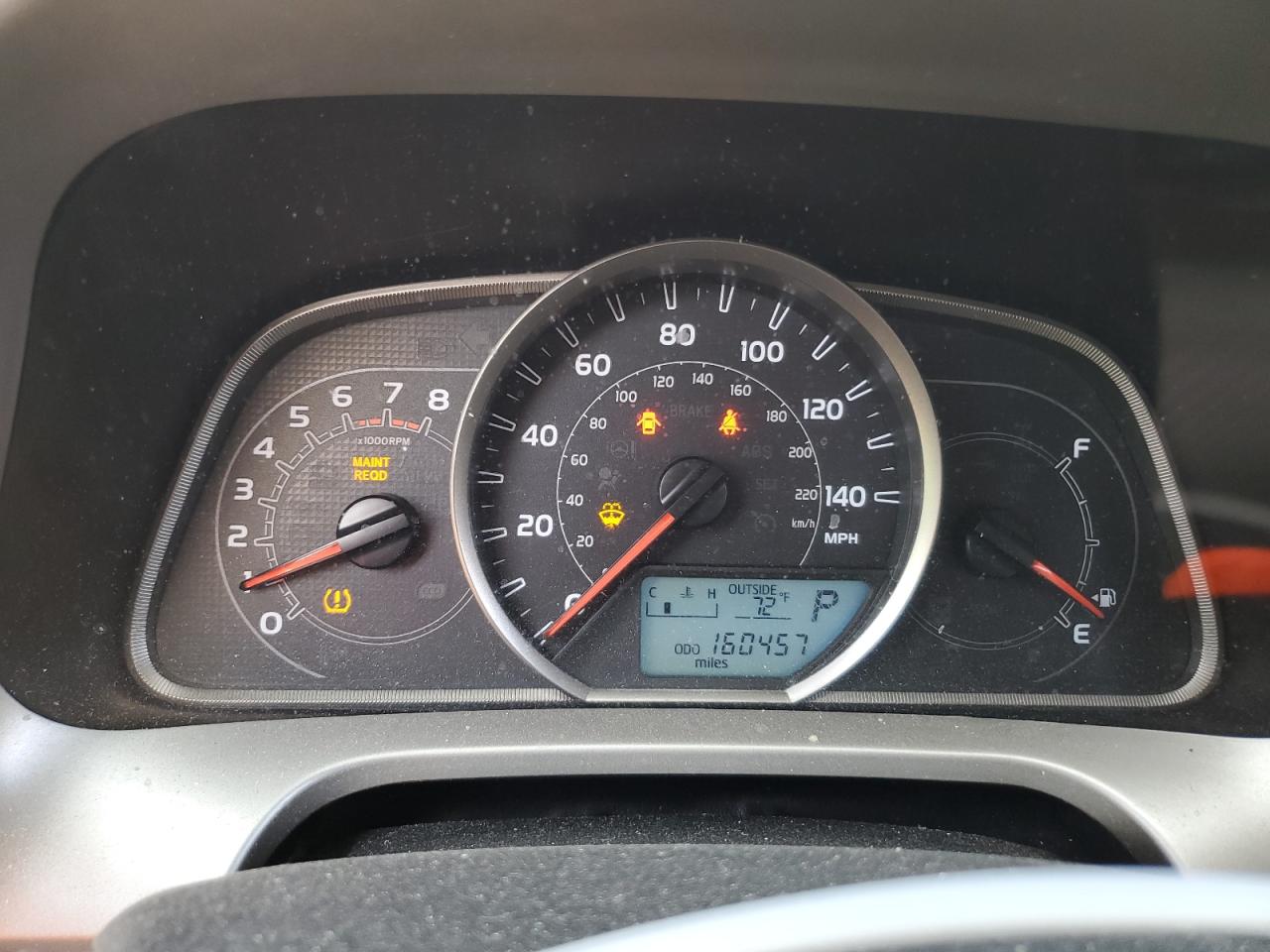 2015 Toyota RAV 4 VIN 2T3RFREV0FW252897 Copart auction photo, rear end / hail damage thumbnail 9