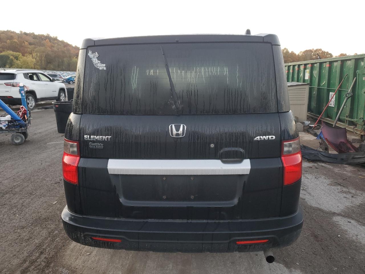 2011 Honda Element VIN 5J6YH2H39BL002086 Copart auction photo, front end damage thumbnail 6
