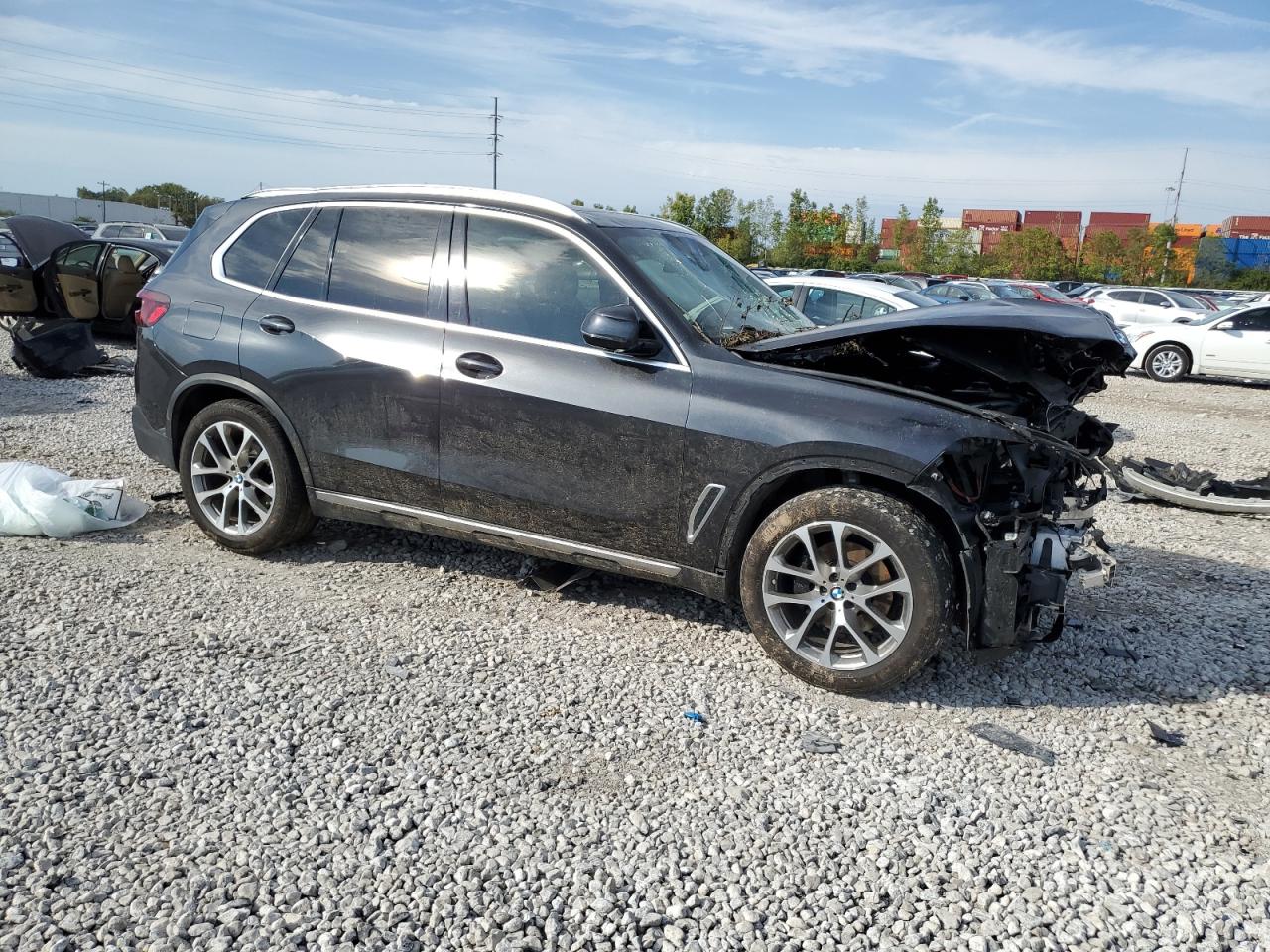 2021 BMW X5 VIN 5UXCR6C07M9D95833 Copart auction photo, front end damage thumbnail 4