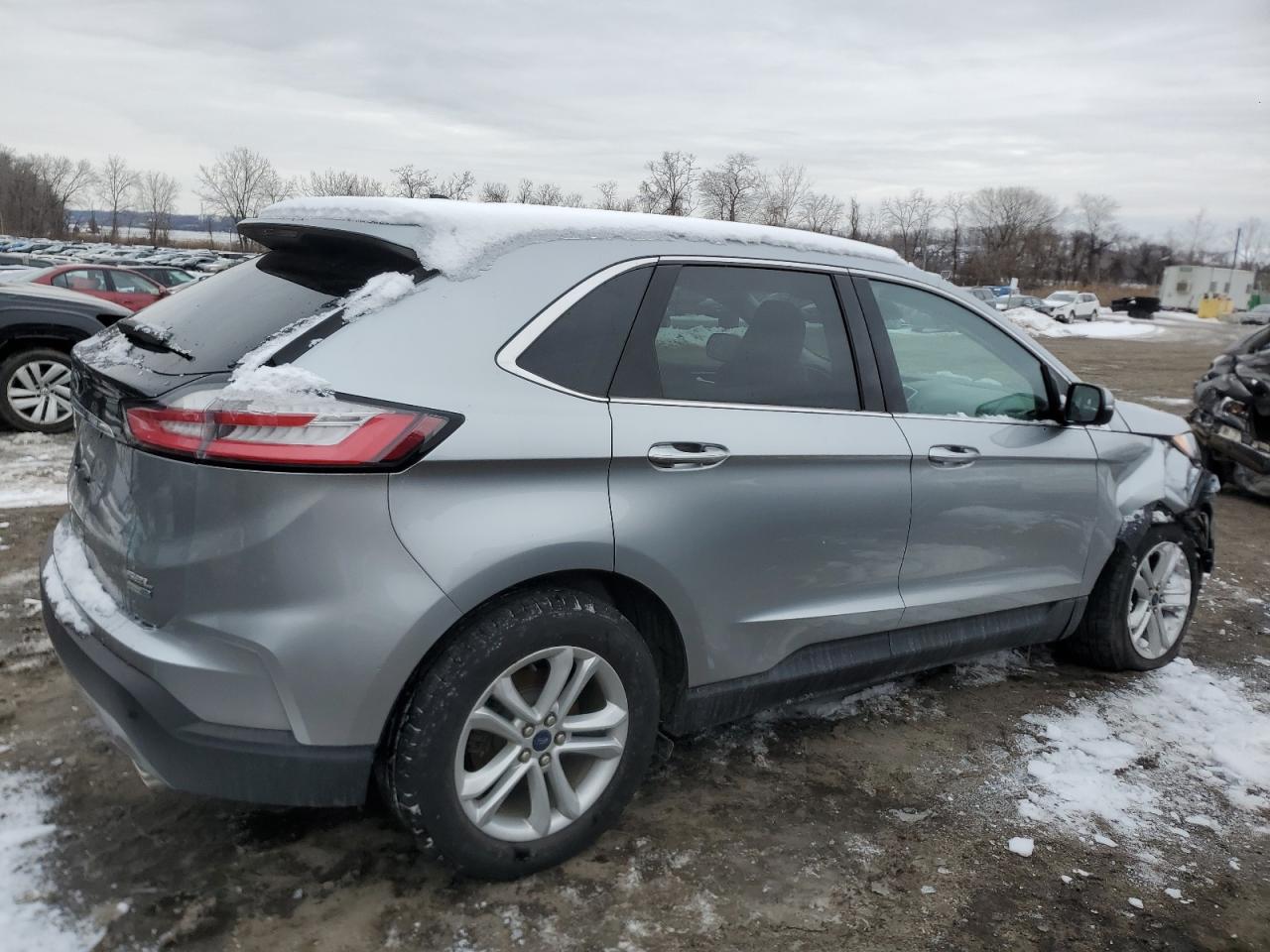 2020 Ford Edge VIN 2FMPK4J93LBB06874 Copart auction photo, front end / undercarriage damage thumbnail 3