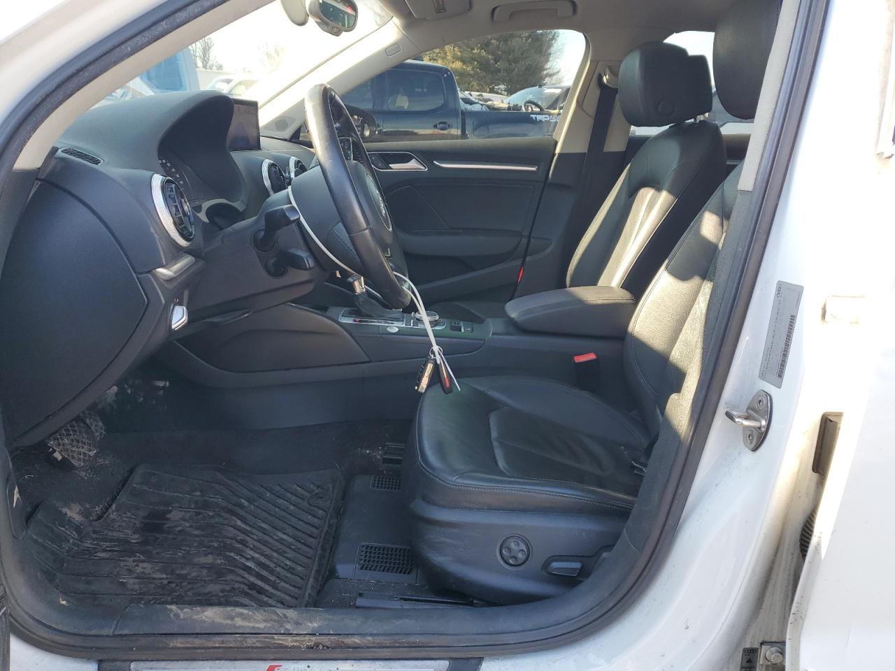 2015 Audi A3 VIN WAUKFGFF1F1082817 Copart auction photo, front end / all over damage thumbnail 7