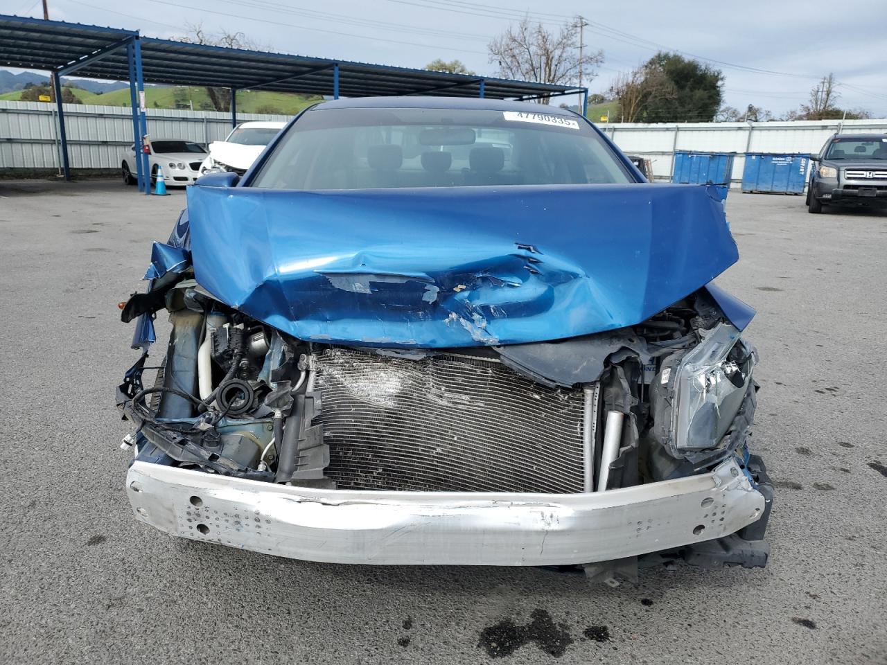 2015 Honda Civic VIN 2HGFB2F59FH544330 Copart auction photo, all over damage thumbnail 5