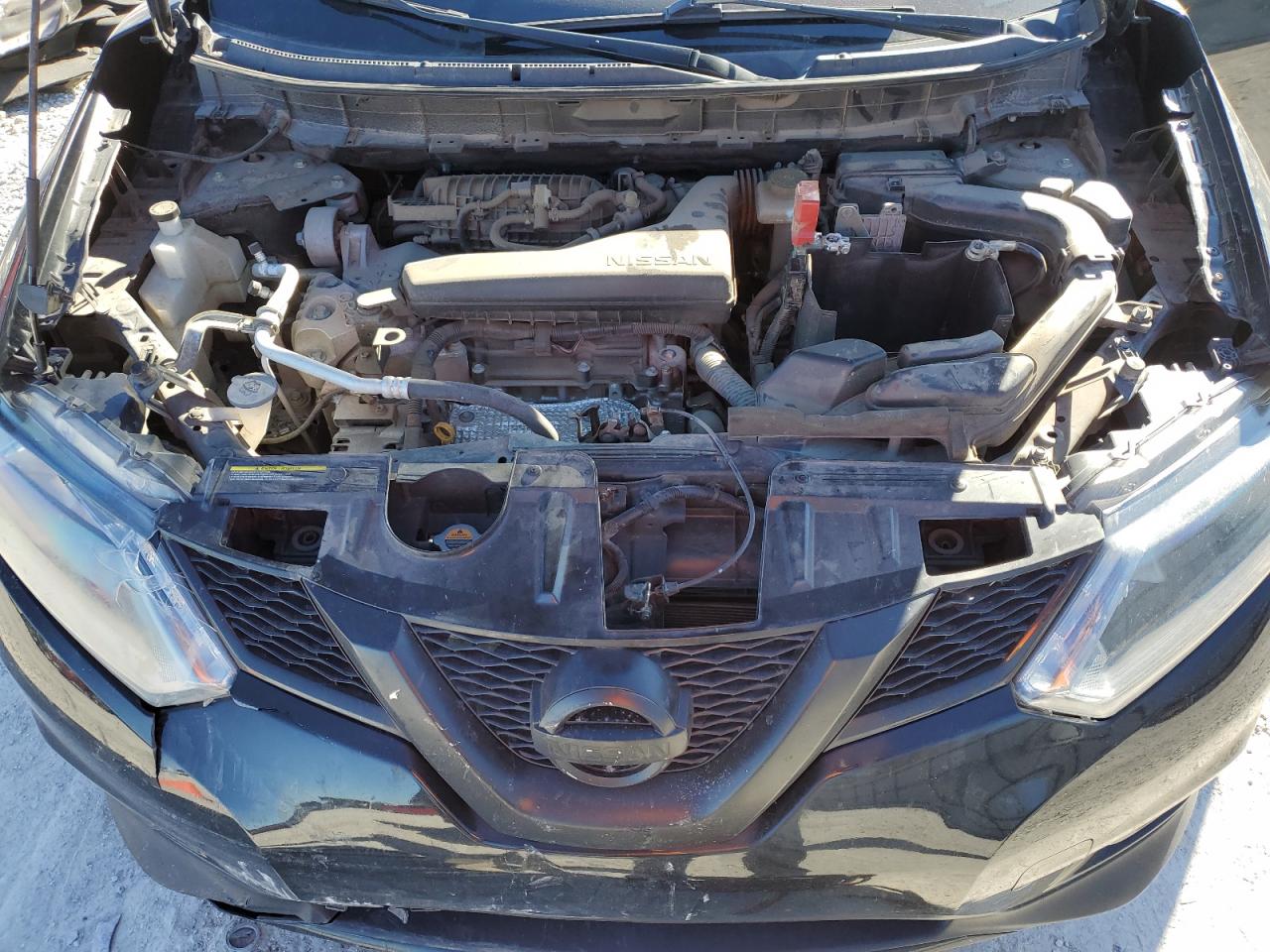 2016 Nissan Rogue VIN JN8AT2MT3GW008407 Copart auction photo, rear end damage thumbnail 14