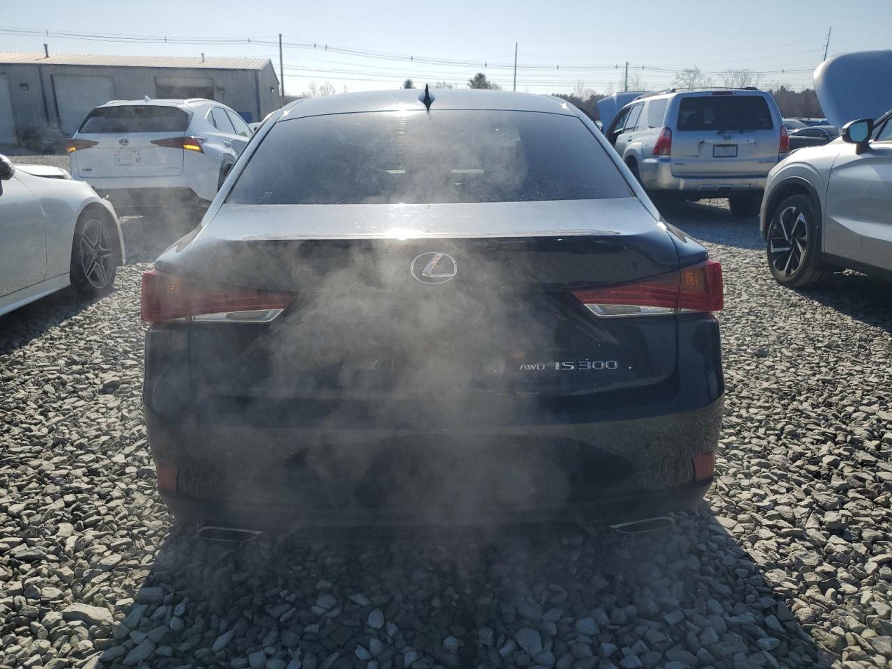 2017 Lexus IS VIN JTHCM1D22H5015597 Copart auction photo, side damage thumbnail 6