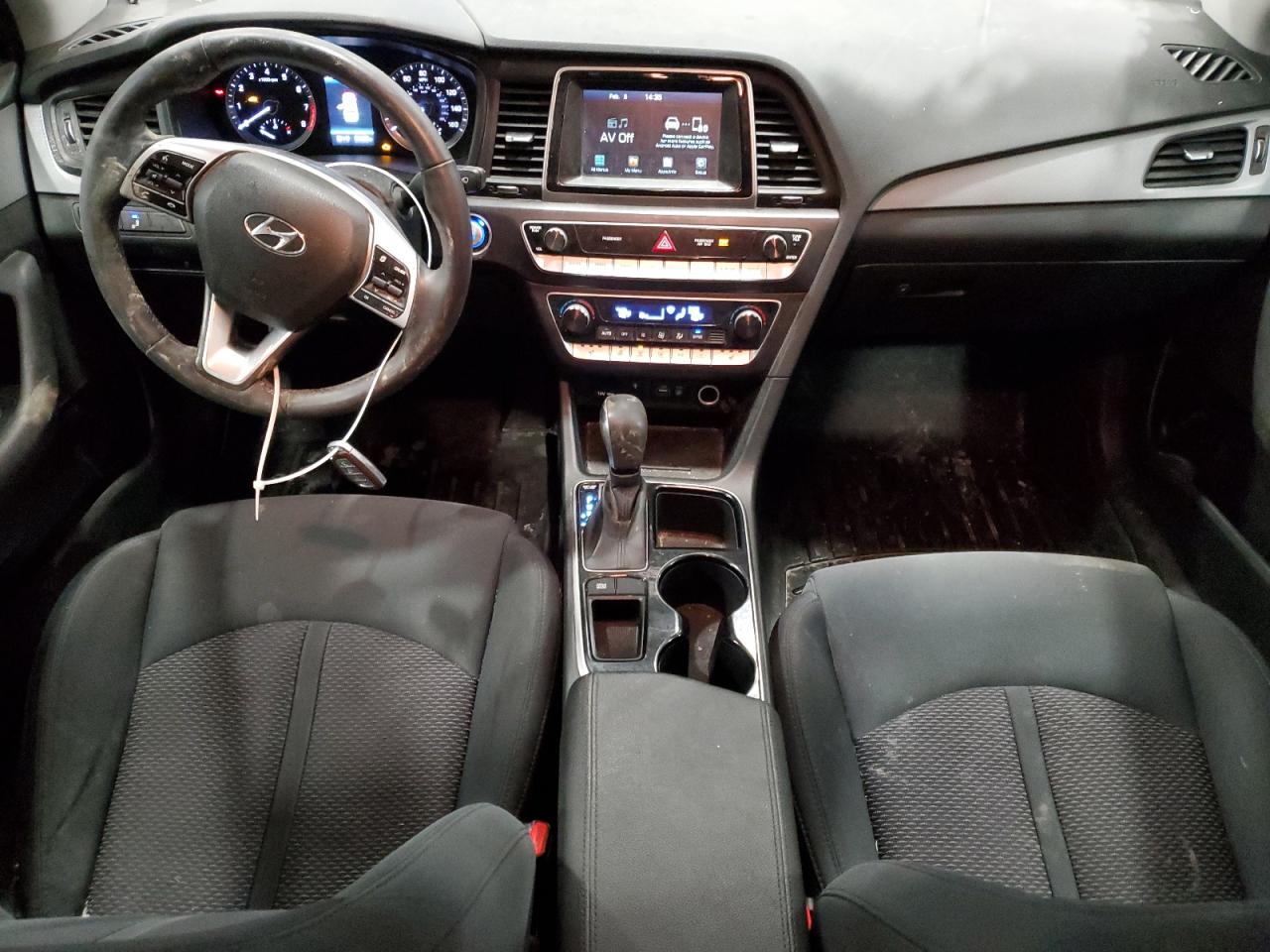 2019 Hyundai Sonata VIN 5NPE34AF3KH759352 Copart auction photo, front end / minor dent/scratches damage thumbnail 8