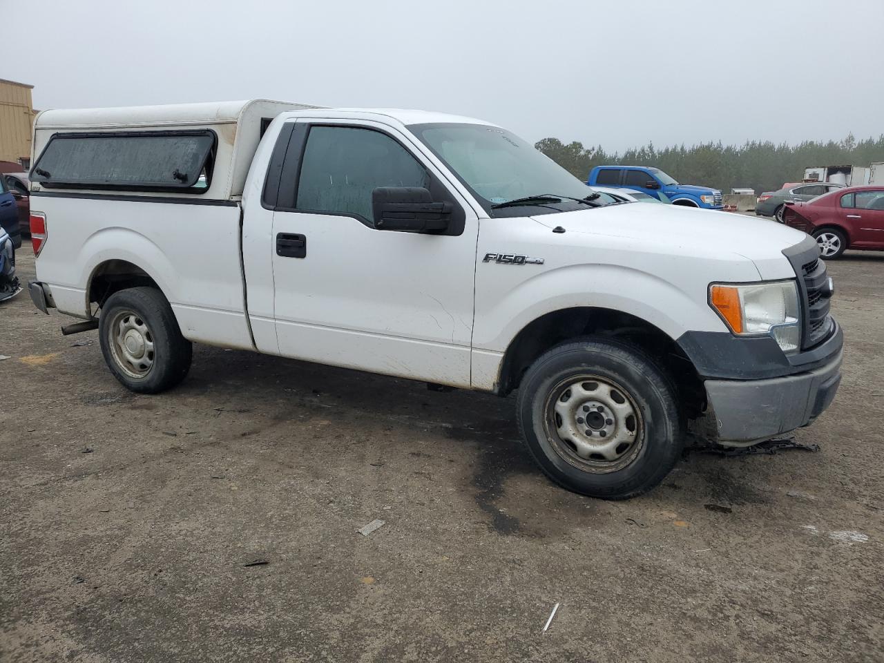 2014 Ford F-150 VIN 1FTMF1CM5EKD83482 Copart auction photo, rear end damage thumbnail 4