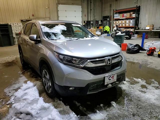 2019 Honda CR-V VIN 2HKRW2H59KH670850 Copart auction photo, side / front end damage thumbnail 12