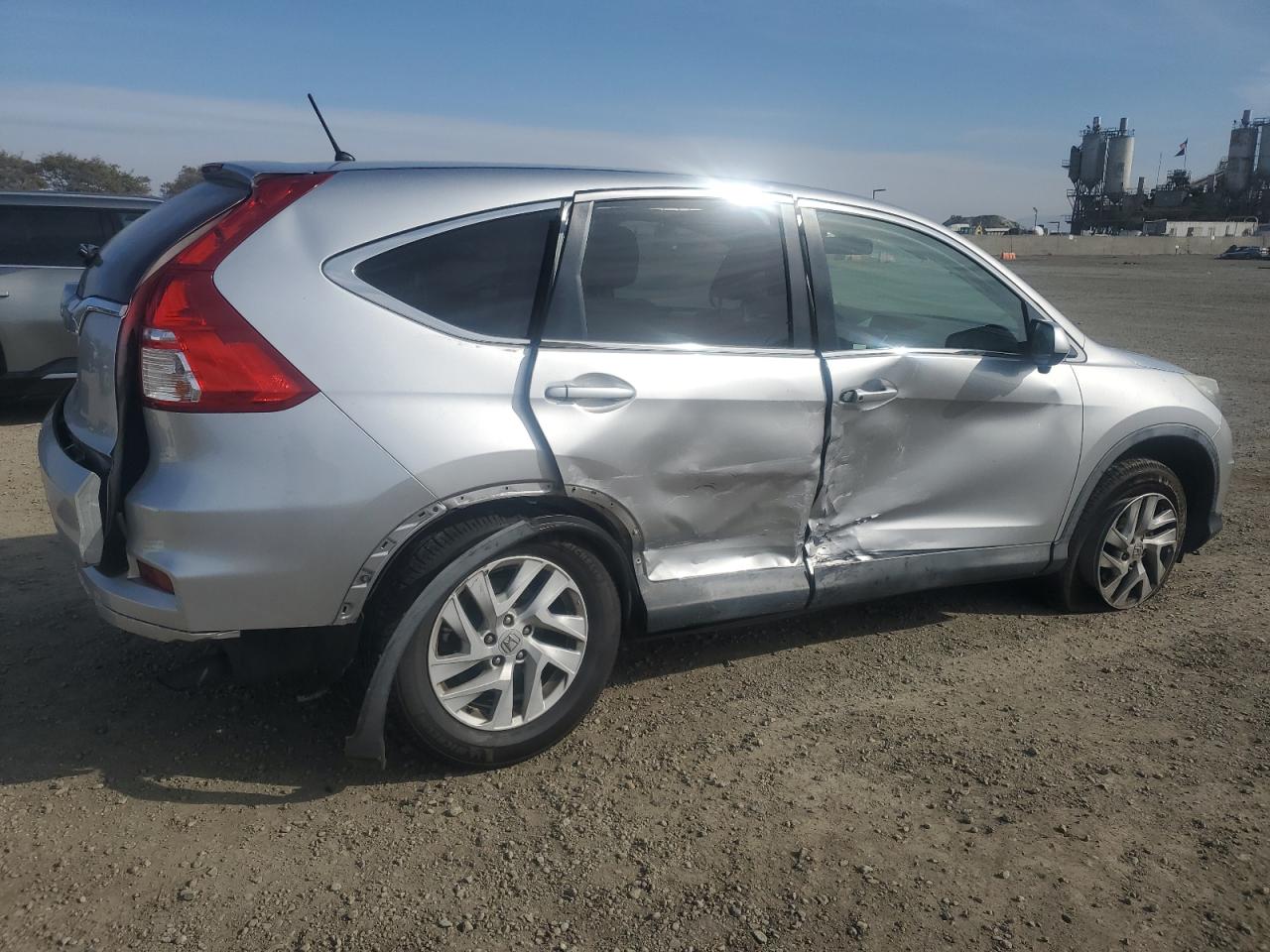 2016 Honda CR-V VIN 3CZRM3H51GG713308 Copart auction photo, side / rear end damage thumbnail 3