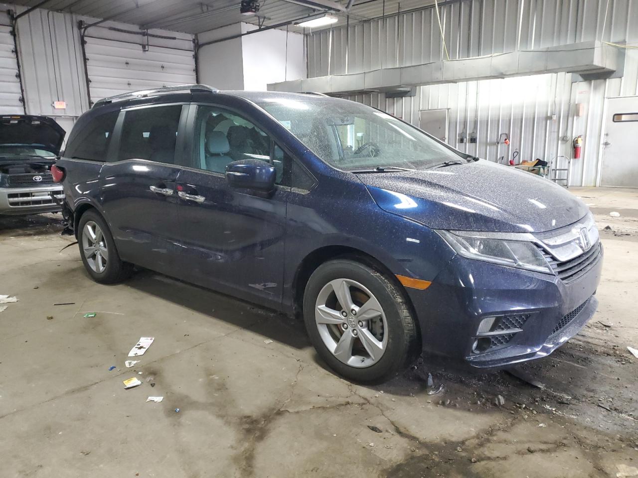 2020 Honda Odyssey VIN 5FNRL6H75LB033441 Copart auction photo, rear end damage thumbnail 4
