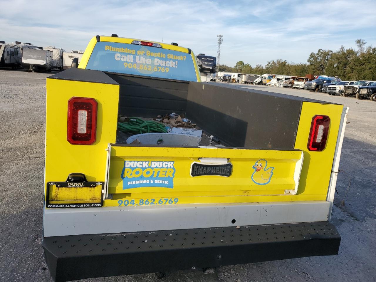 2020 Ford F250 VIN 1FD7W2A63LED25045 Copart auction photo, rear end damage thumbnail 6
