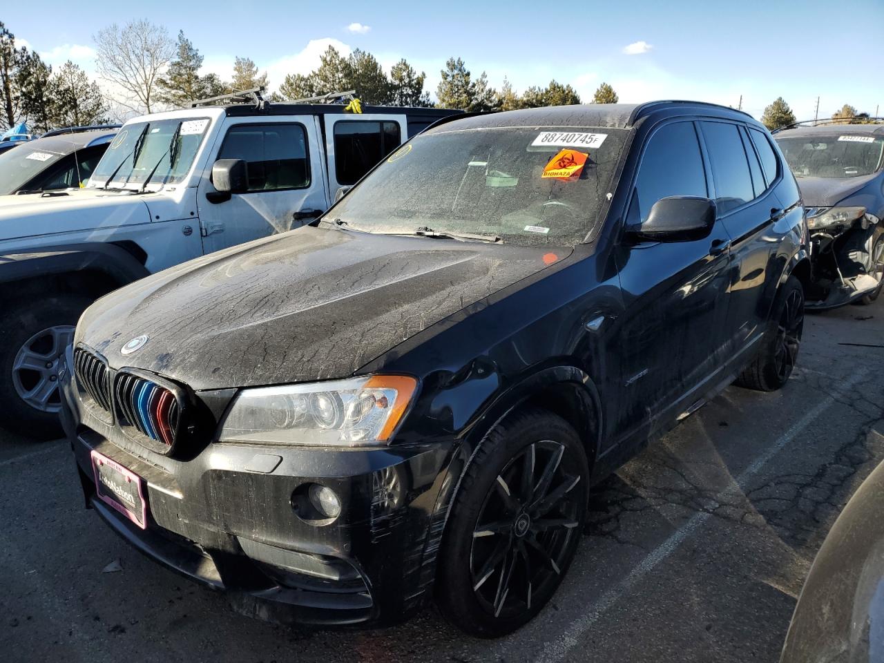 2014 BMW X3 VIN 5UXWX7C59EL984954