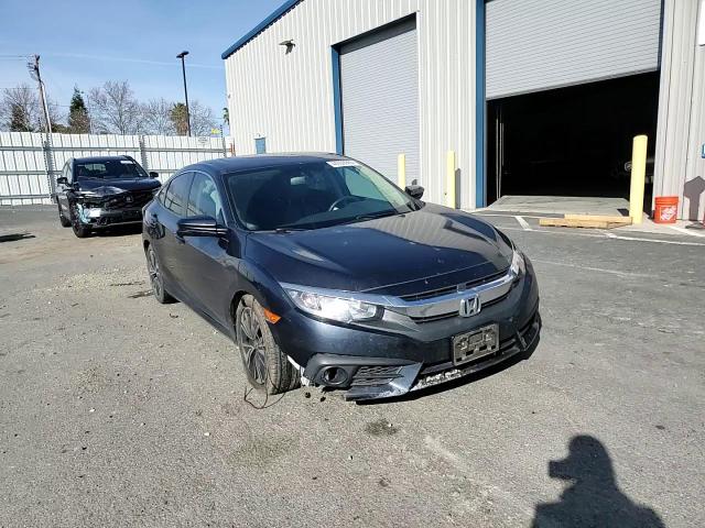 2017 Honda Civic VIN 2HGFC1F79HH639000 Copart auction photo, undercarriage / front end damage thumbnail 11