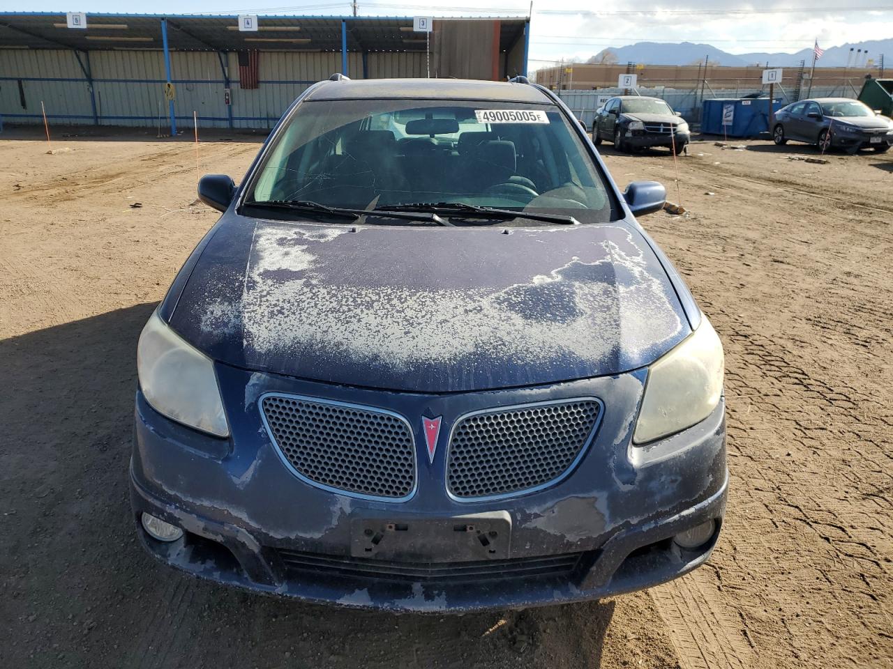 2007 Pontiac Vibe VIN 5Y2SL67847Z414032 Copart auction photo, rear end damage thumbnail 5