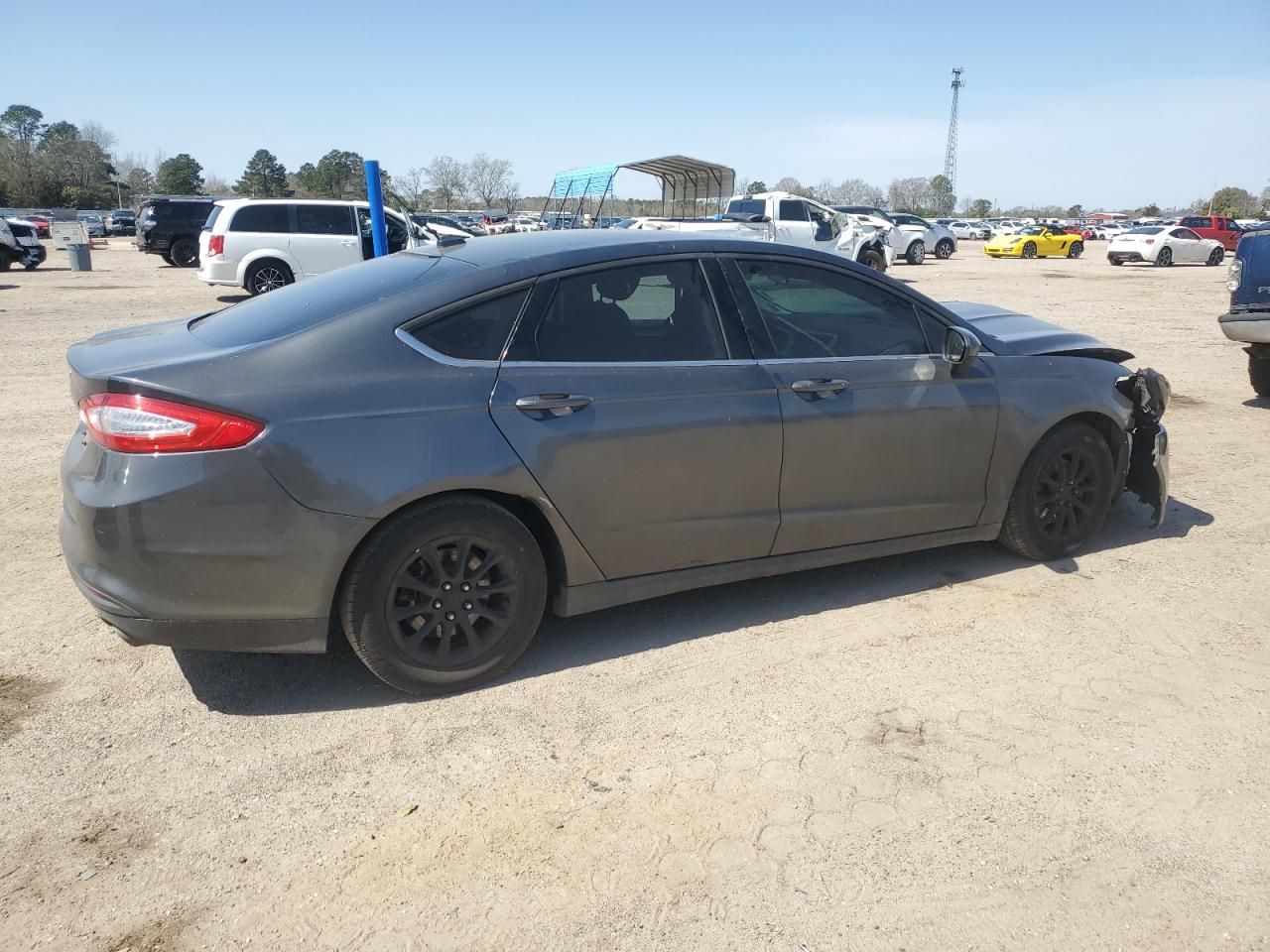 2015 Ford Fusion VIN 1FA6P0G71F5114910 Copart auction photo, front end damage thumbnail 3