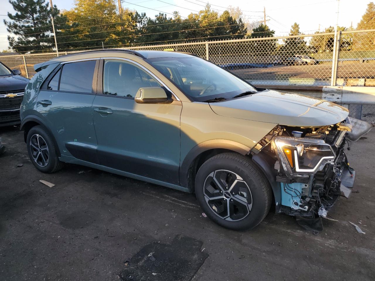 2024 KIA Niro VIN KNDCS3LFXR5183514 Copart auction photo, rear end / front end damage thumbnail 4