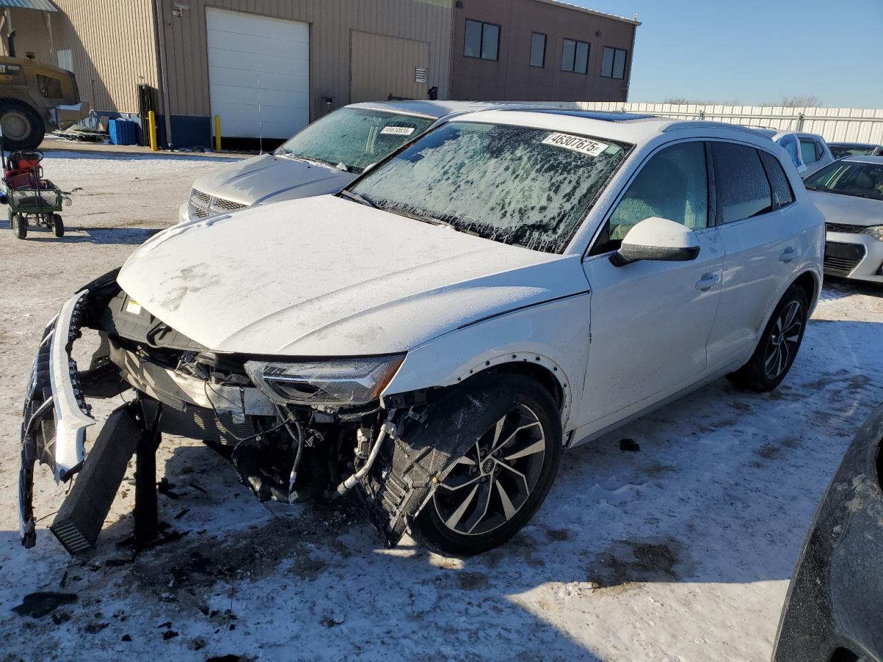 2021 Audi Q5 VIN WA1BAAFY3M2020529