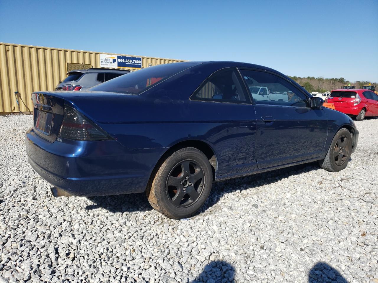 2002 Honda Civic VIN 1HGEM21932L098155 Copart auction photo, front end damage thumbnail 3