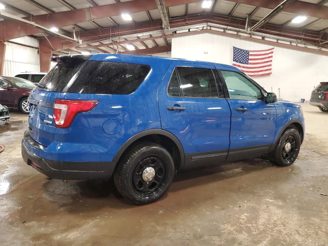 2019 Ford Explorer VIN 1FM5K8AT6KGB15702 Copart auction photo, side damage thumbnail 3
