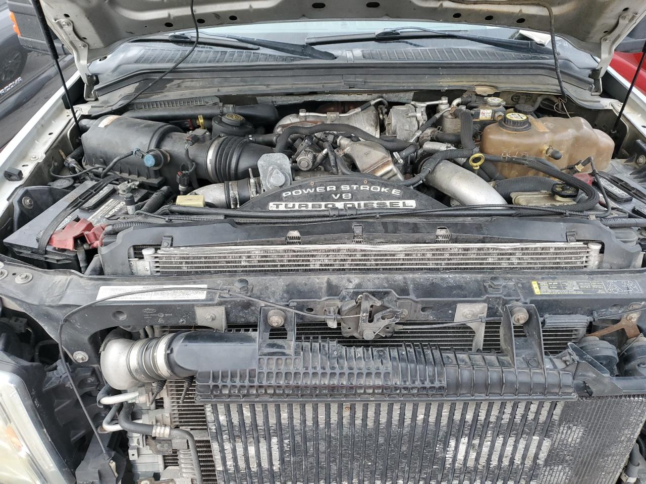 2008 Ford F250 VIN 1FTSW21R08EB90817 Copart auction photo, water/flood damage thumbnail 11