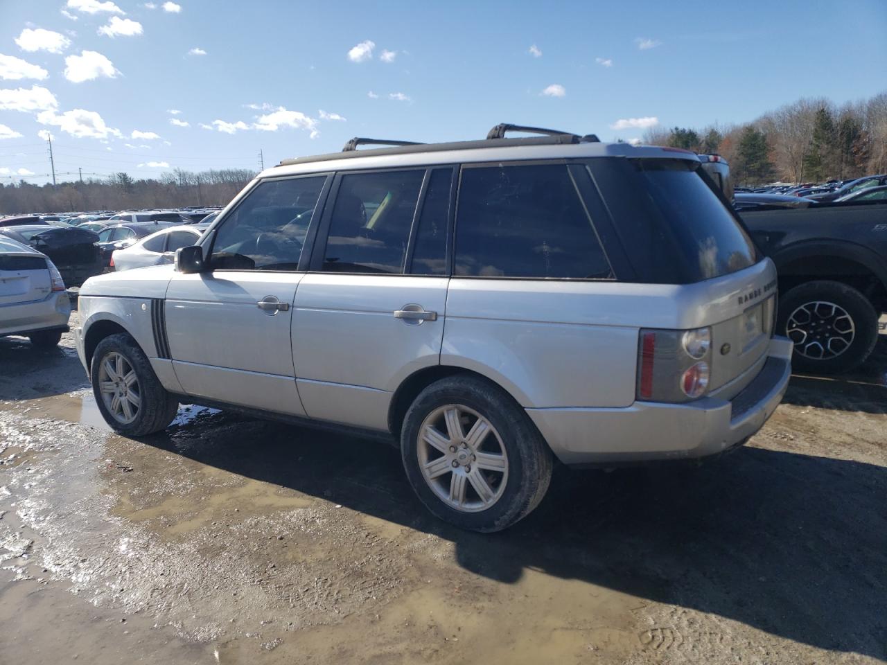 2008 Land Rover Range Rover VIN SALME154X8A276575 Copart auction photo, undercarriage / minor dent/scratches damage thumbnail 2