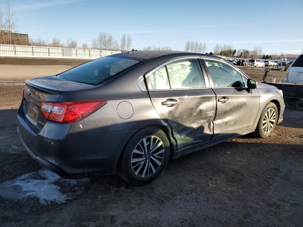 2019 Subaru Legacy VIN 4S3BNDD62K3033700 Copart auction photo, side damage thumbnail 3