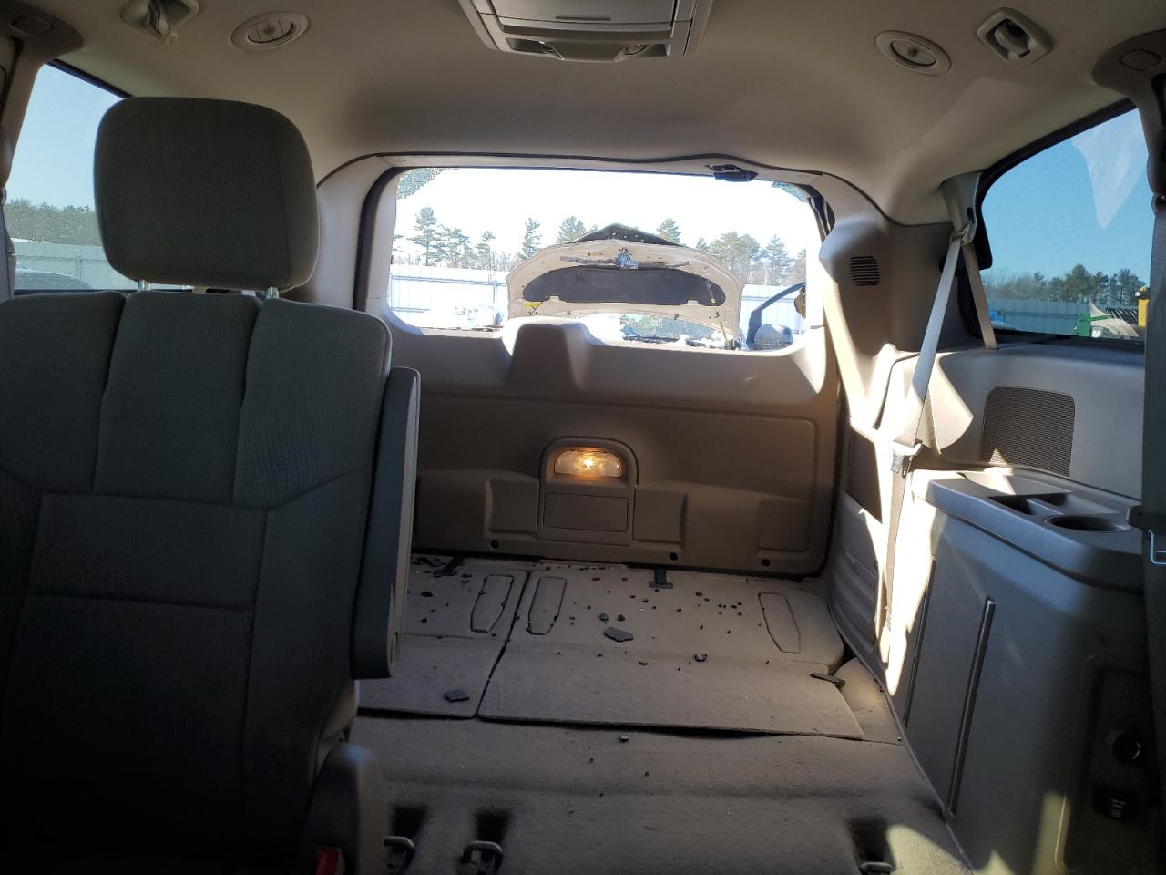 2011 Chrysler Town & Country VIN 2A4RR5DG9BR798955 Copart auction photo, rear end / side damage thumbnail 10