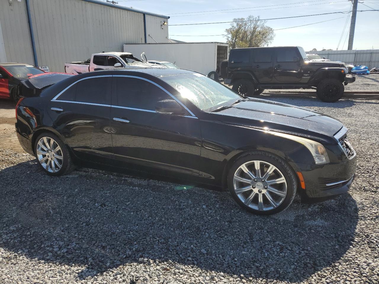 2015 Cadillac ATS VIN 1G6AB5RX8F0119499 Copart auction photo, rear end damage thumbnail 4